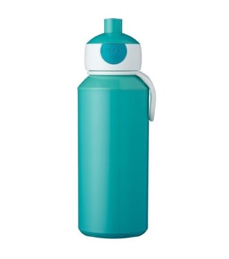 BOTELLA CAMPUS POP-UP 400 ML TURQUESA