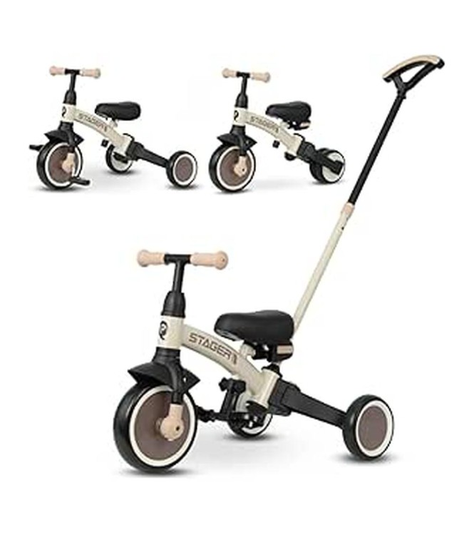 Triciclo Stager Evolutivo 3 en 1 Beige