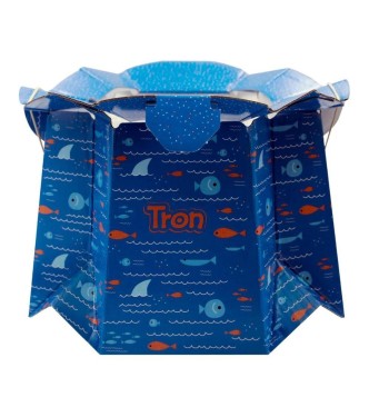Orinal Portátil Desechable Azul