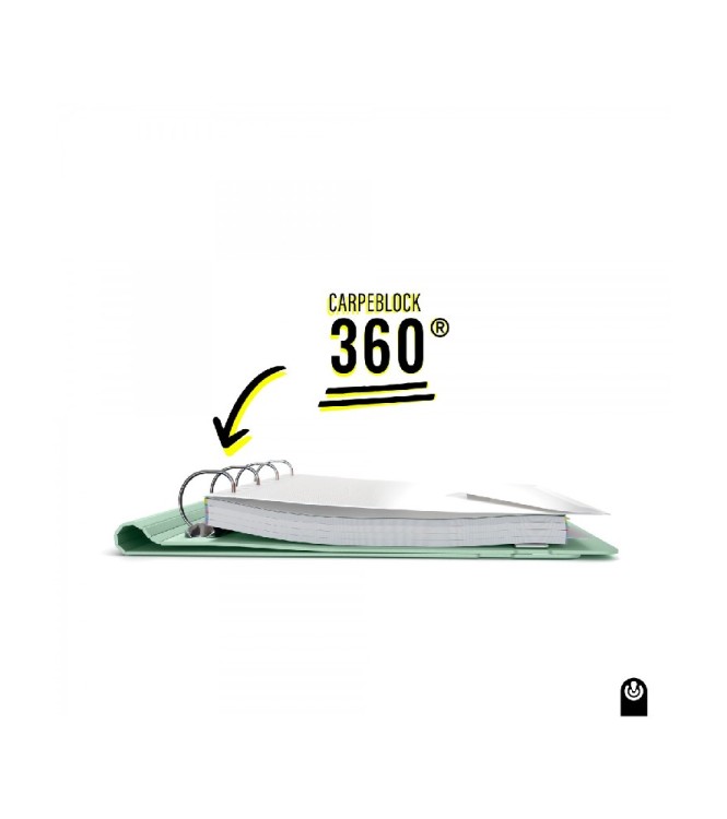 Carpeblock 360 verde lima