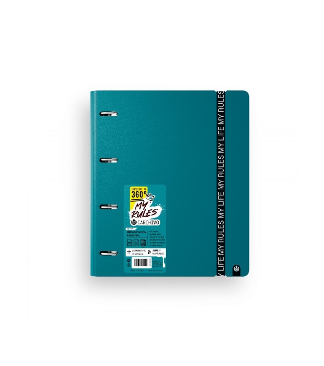 Carpeblock 360 My rules verde oscuro