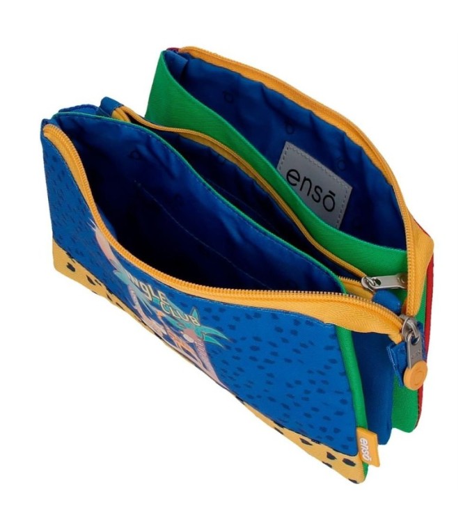 Estuche triple Jungle Club