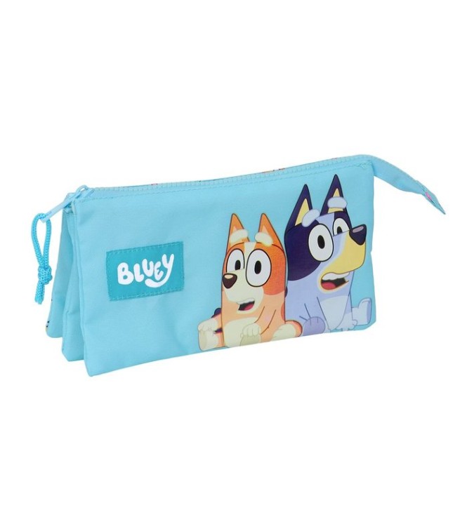 Estuche Triple Bluey