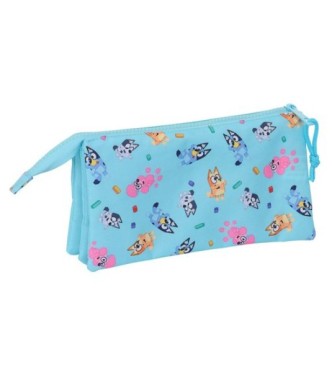 Estuche Triple Bluey
