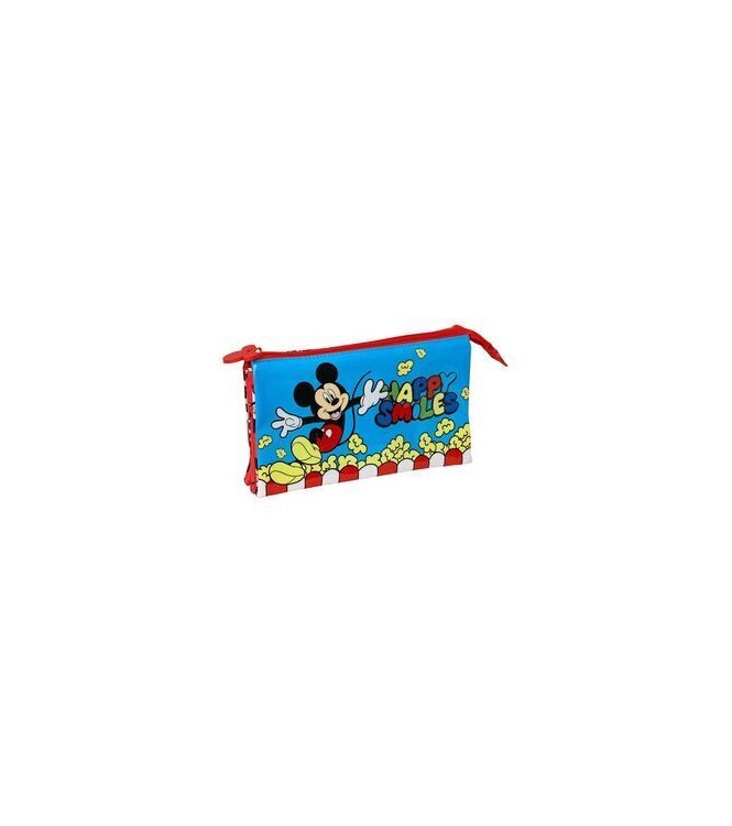 Estuche triple michey smiles