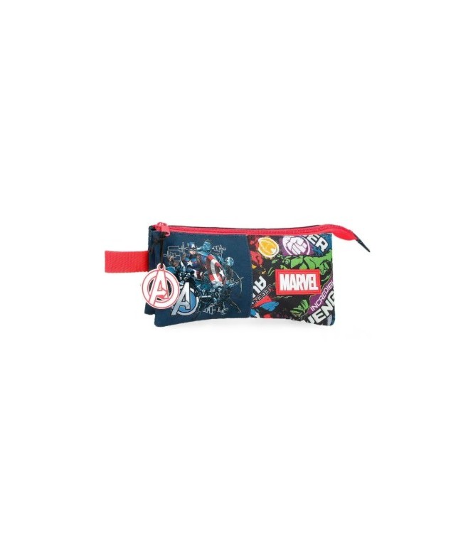 Estuche triple avengers