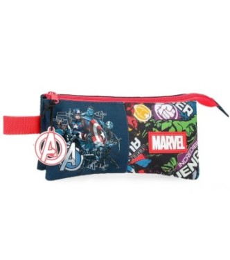 Estuche triple avengers