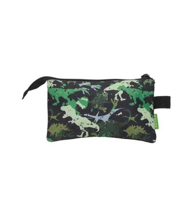 Estuche triple plano dinos