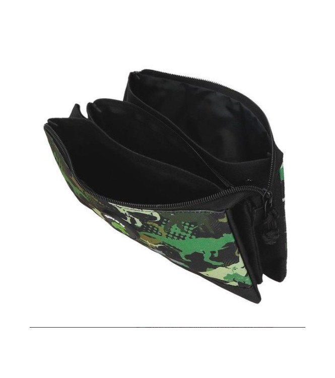 Estuche triple plano dinos