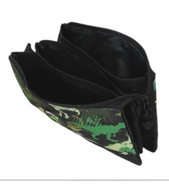 Estuche triple plano dinos