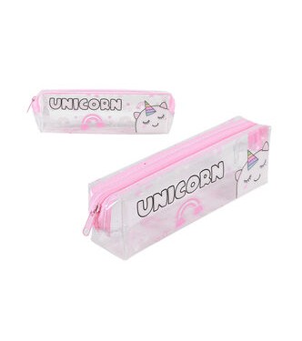 Estuche Transparente Unicorn