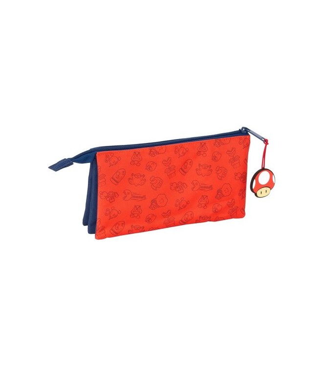 Estuche triple super mario marino