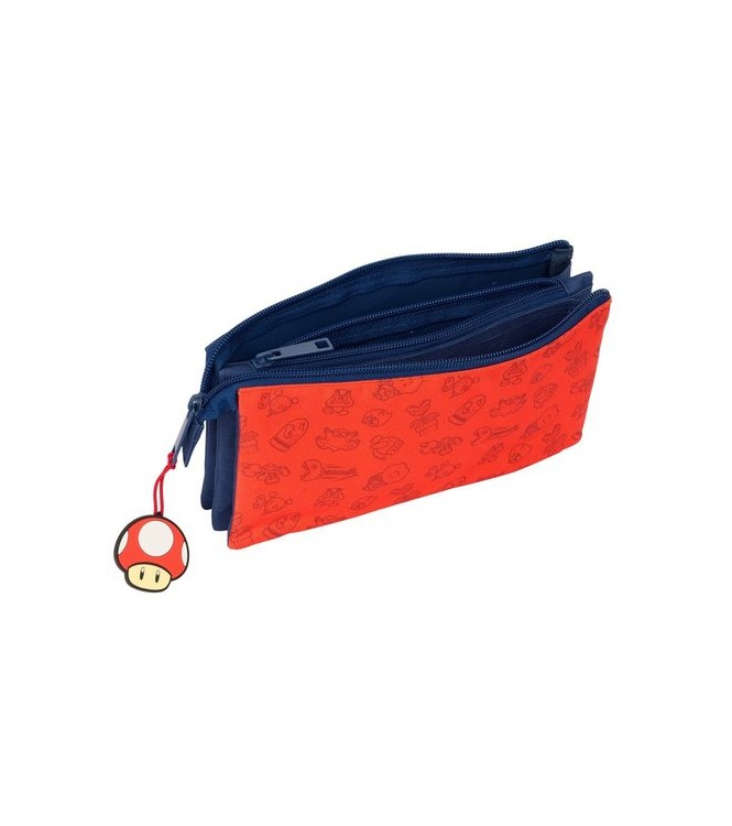 Estuche triple super mario marino