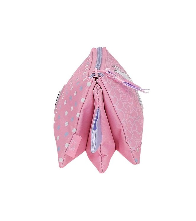 Estuche Triple Hello Kitty Rosa