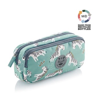Estuche doble cebras