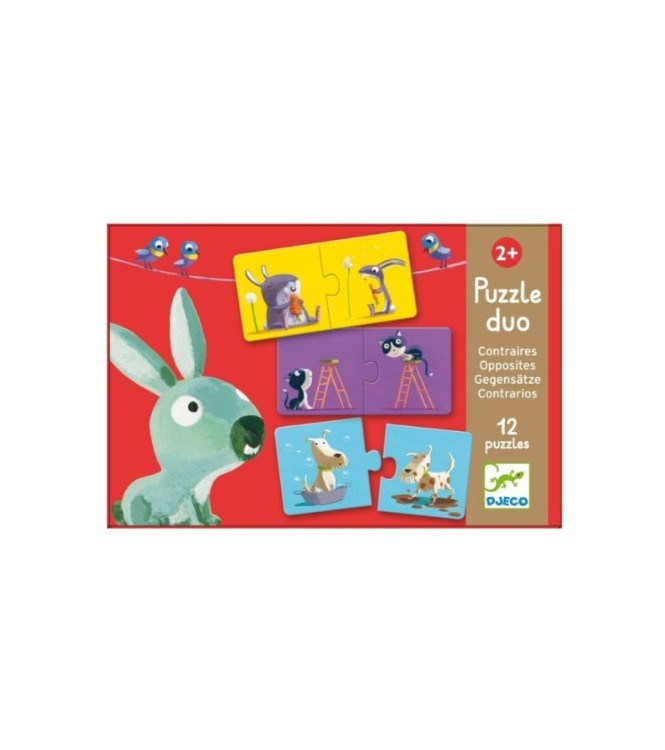 Puzzle Dúo Contrarios
