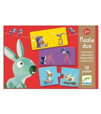 Puzzle Dúo Contrarios