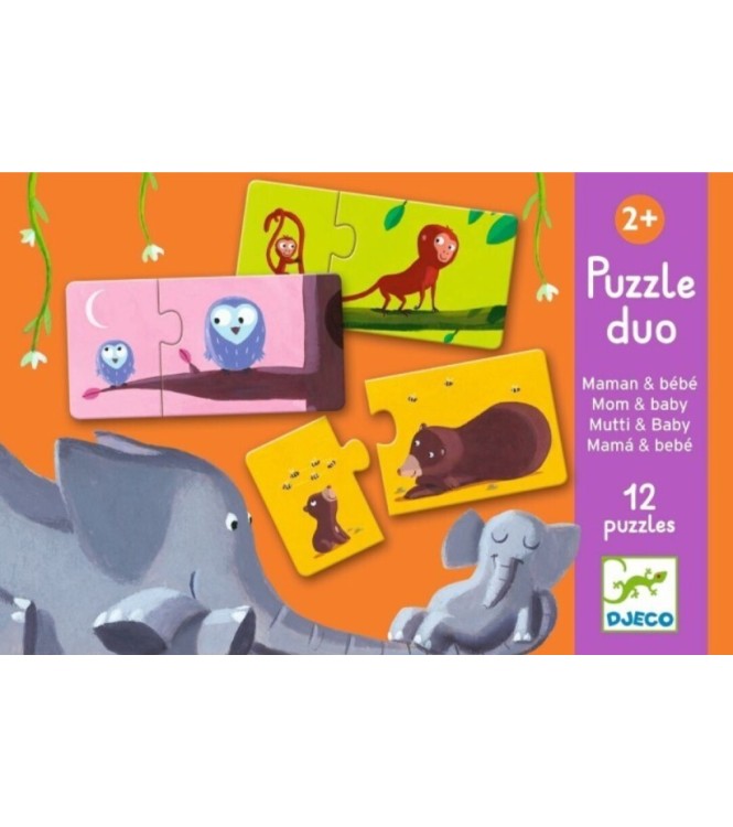 Puzzle Duo Mamá y bebé