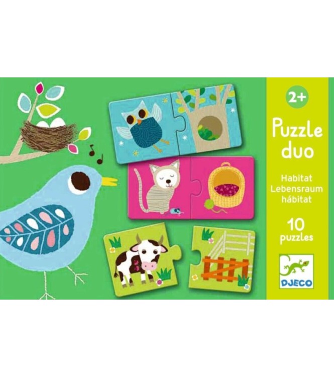 Puzzle Duo Hábitat