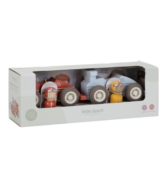 SET COCHES CARRERA RETROCESO FSC LITTLE