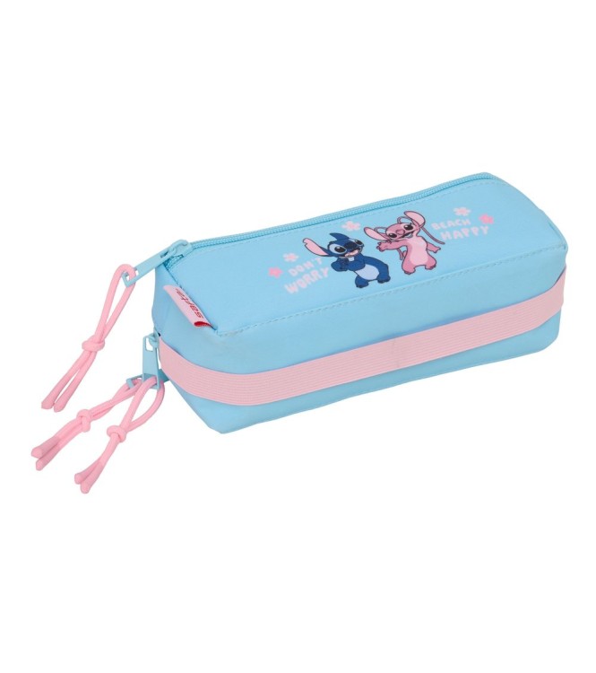 PORTATODO TRIPLE 22CM STITCH HAPPY