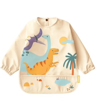 Babero con mangas Dinosaurios