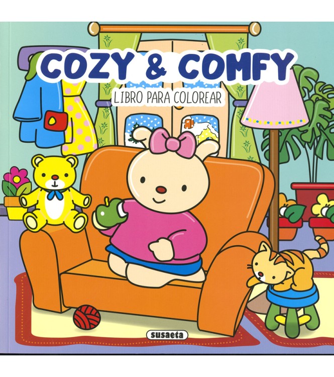 Cozy y Comfy - Libro para colorear