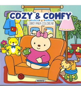 Cozy y Comfy - Libro para colorear