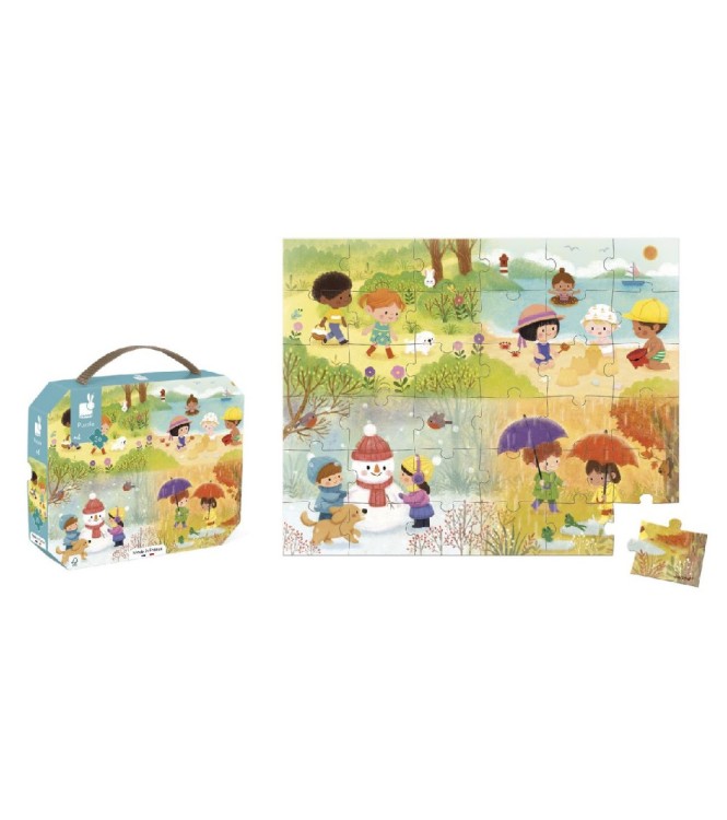 Puzzle Estaciones 36 Pzas