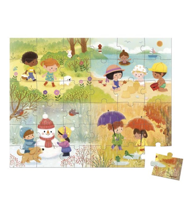 Puzzle Estaciones 36 Pzas