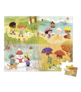 Puzzle Estaciones 36 Pzas