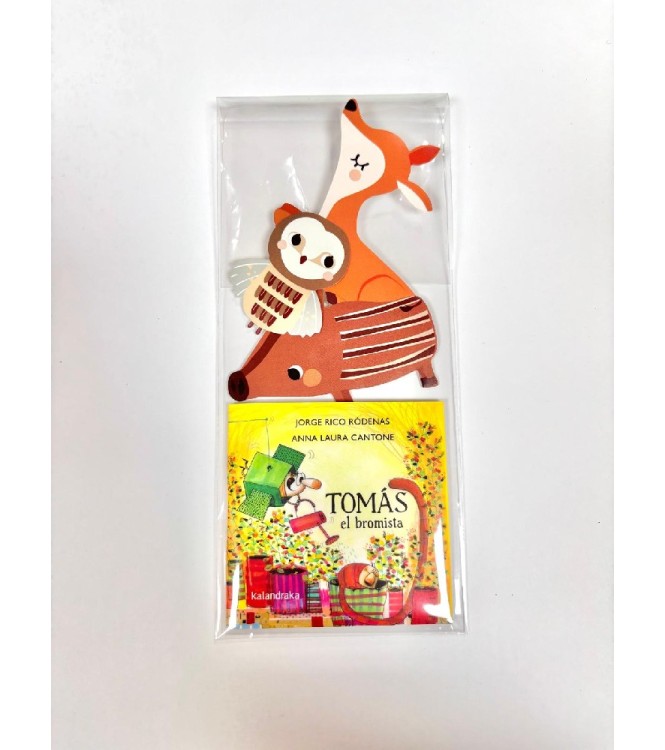 B.R. Mini libro y pegatinas