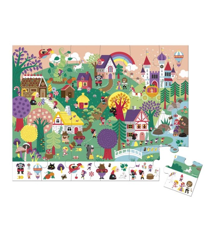Puzzle Observacion los cuentos