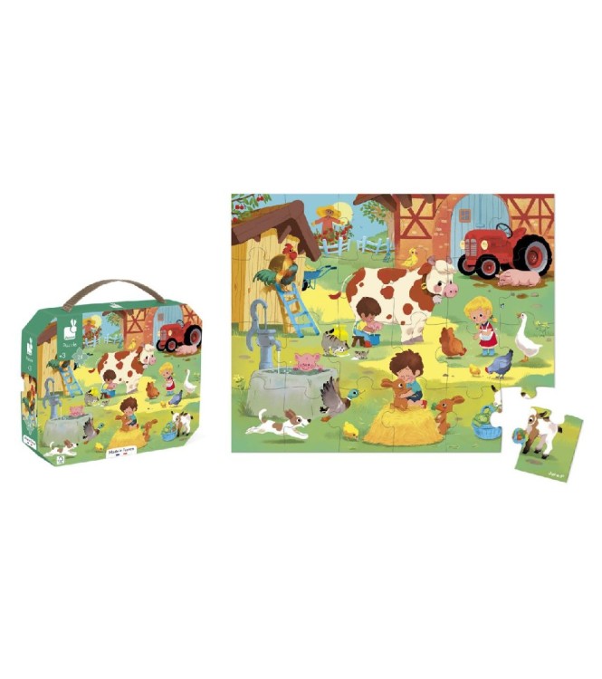 Puzzle un dia en la granja - 24pzas