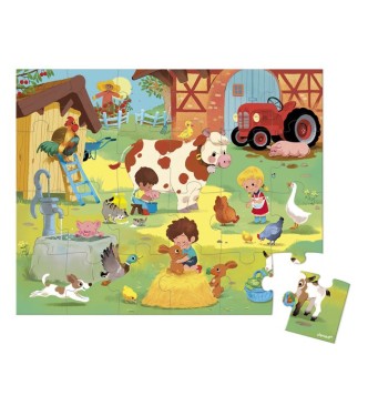 Puzzle un dia en la granja - 24pzas