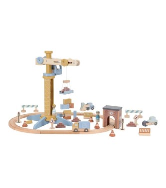 Set de construcción con Grúa