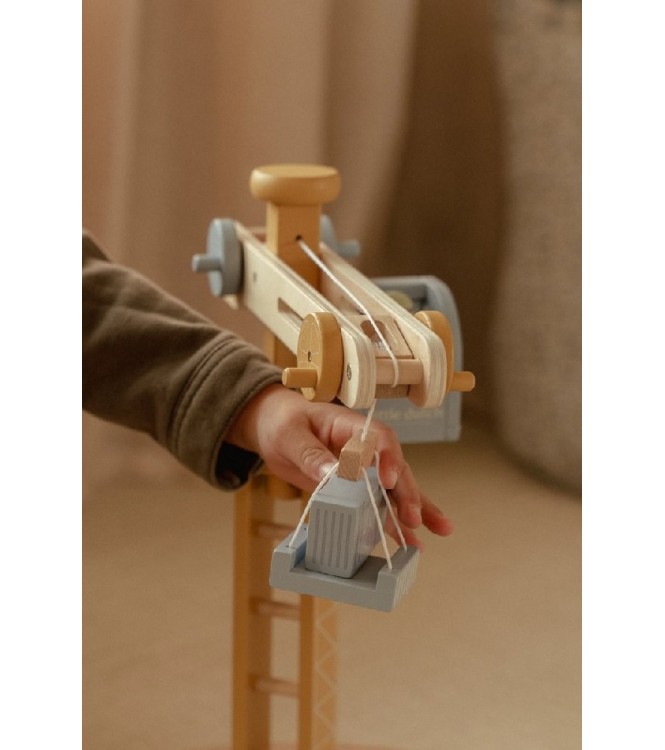 Set de construcción con Grúa