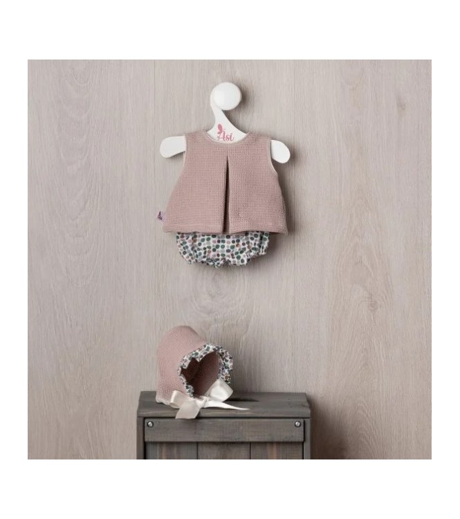 VESTIDO KOKE CONJUNTO COLECCIÓN NUDE DOT