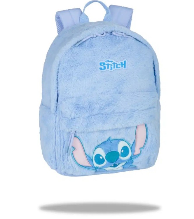 Mochila Grande Stitch Blue Fluffy