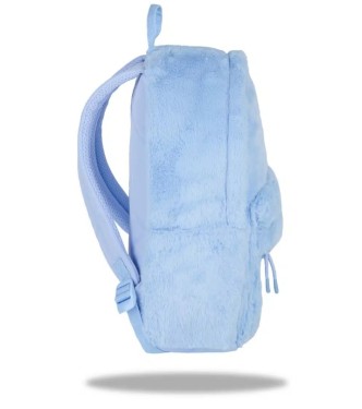 Mochila Grande Stitch Blue Fluffy