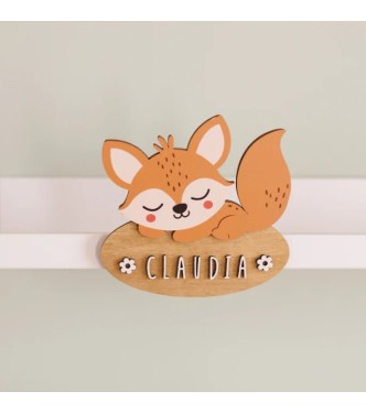 Placa Zorro Personalizable
