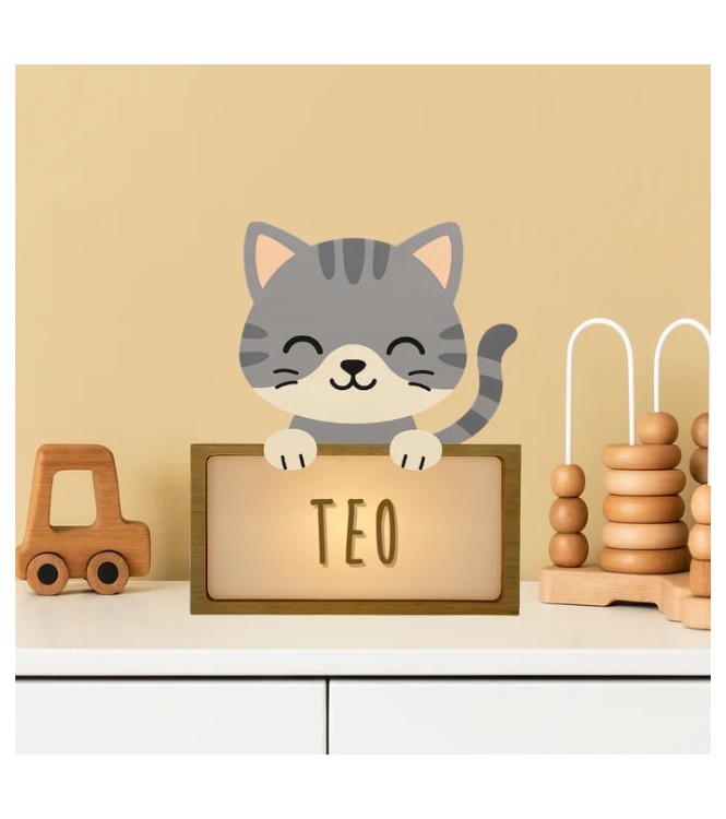 Lámpara Gatito