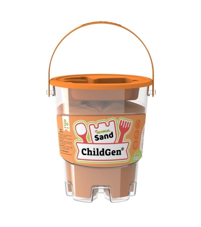 Arena Kinética naranja - 500g