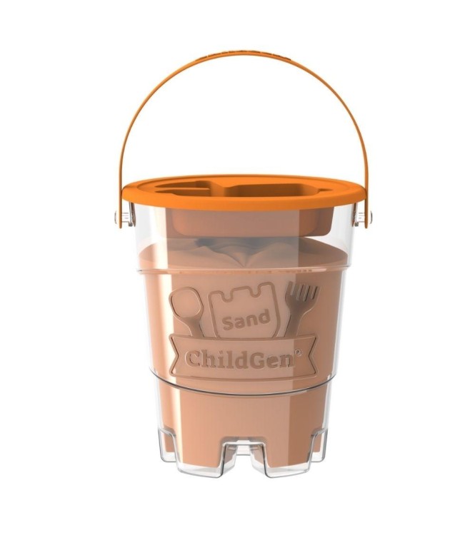 Arena Kinética naranja - 500g