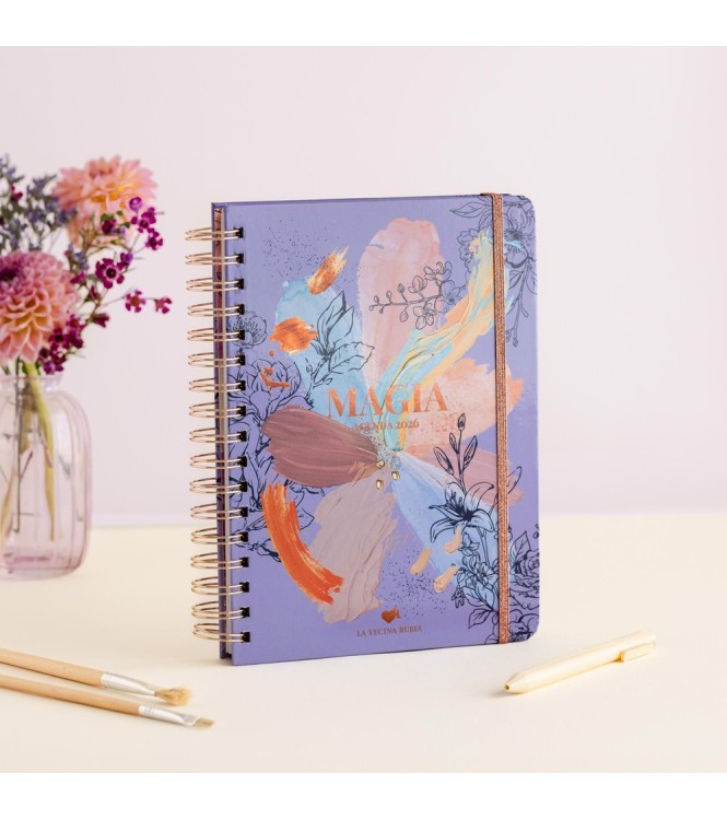 Agenda anual semanal 2026 La Vecina Rubi