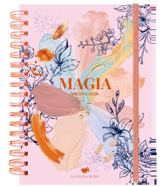 Agenda anual semanal 2026 La Vecina Rubi