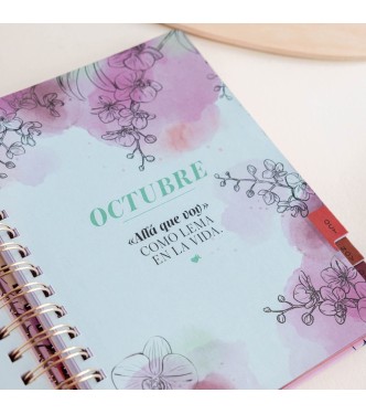 Agenda anual semanal 2026 La Vecina Rubi