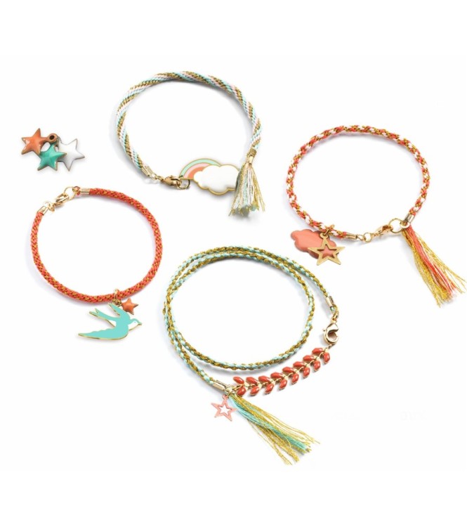 Pulseras Kumihimo