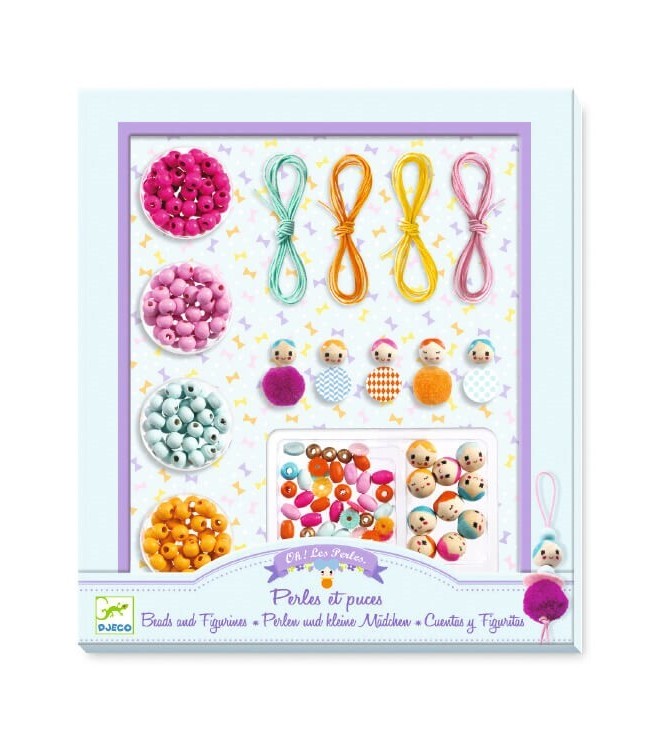Cuentas y figuritas pulseras