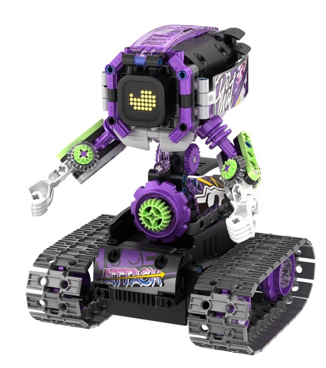 iMMaster Robot lila con paneles 3 en 1 -
